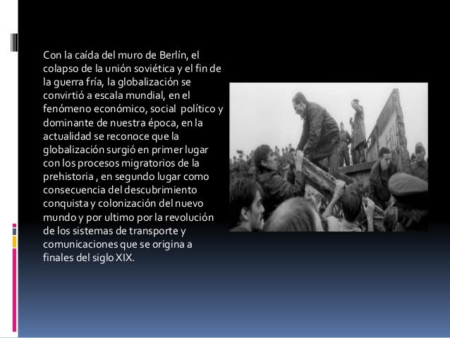 LA GLOBALIZACION