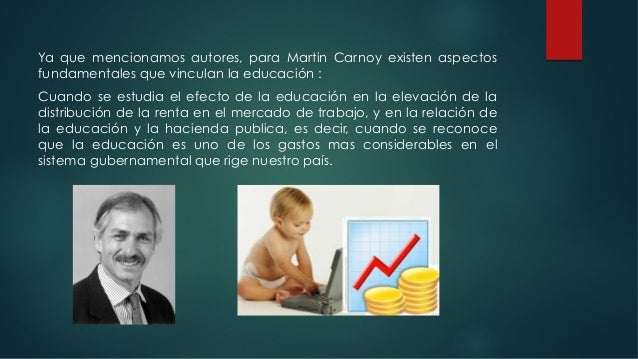 Economia de la educación