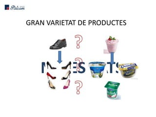 GRAN VARIETAT DE PRODUCTES




   NECESITATS
 