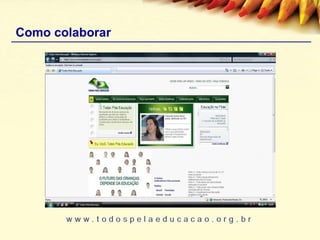 Como colaborar 