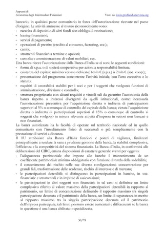 Appunti di
Economia degli Intermediari Finanziari                         Visto su: www.profland.altervista.org

bancario,...