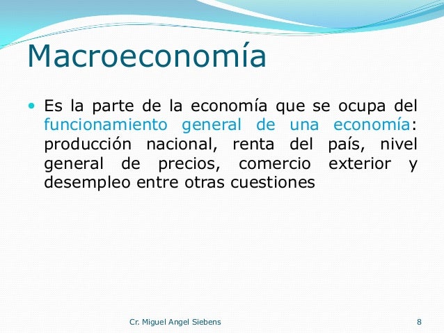 Economia mochon y beker