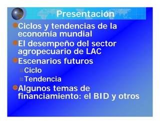 Economia mundial agricultura_lac