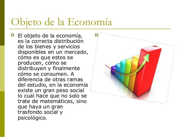 Economia, objeto y fenomenos