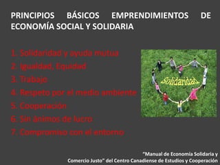 Economia social y solidaria