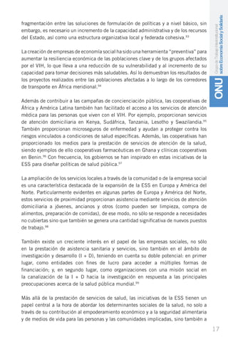 Economia social y solidaria, desarrollo sostenible | PDF