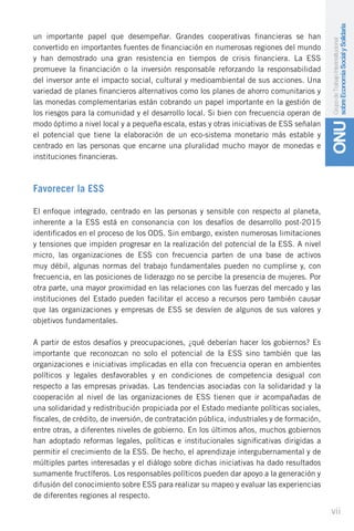 Economia social y solidaria, desarrollo sostenible | PDF