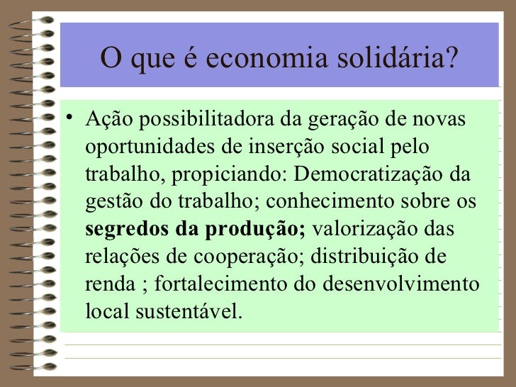 Economia solidária