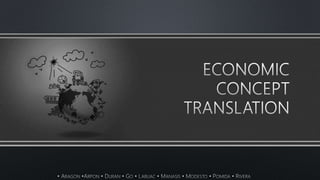 Economic concept-translation