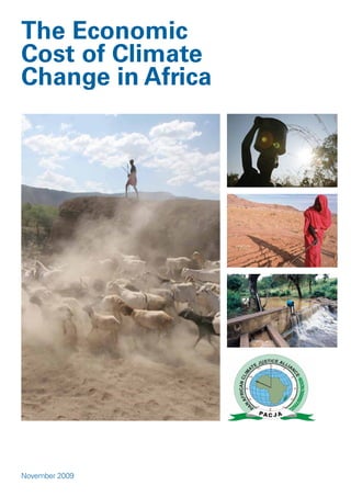 The Economic
Cost of Climate
Change in Africa




November 2009
 