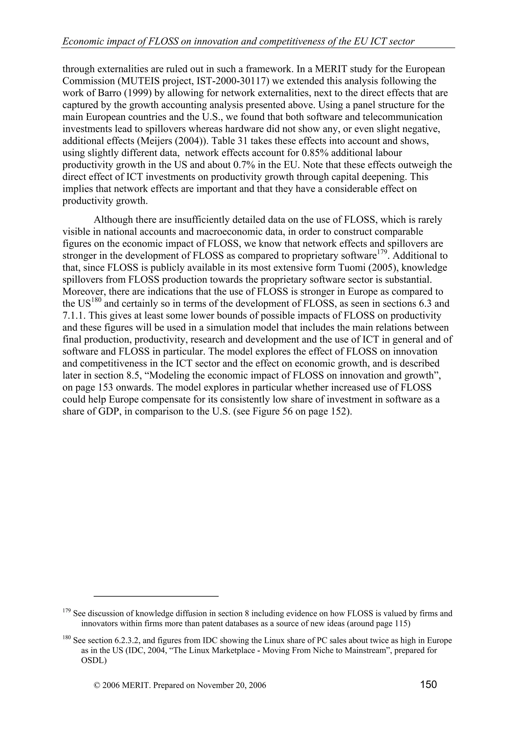 Economic impact of open source software  on innovation and the competitiveness of the  Information and Communication Technologies  (ICT) sector in the EU