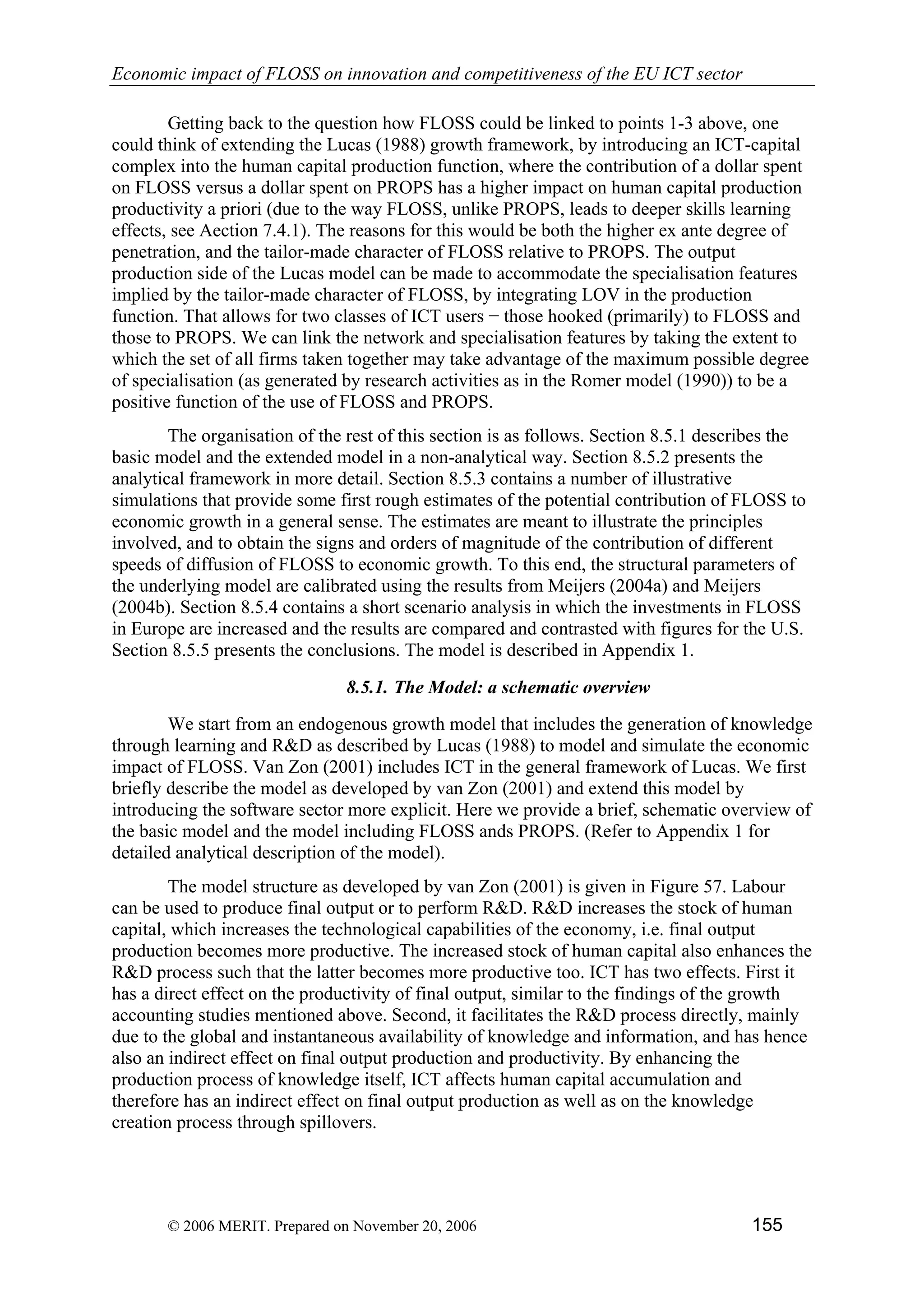 Economic impact of open source software  on innovation and the competitiveness of the  Information and Communication Technologies  (ICT) sector in the EU