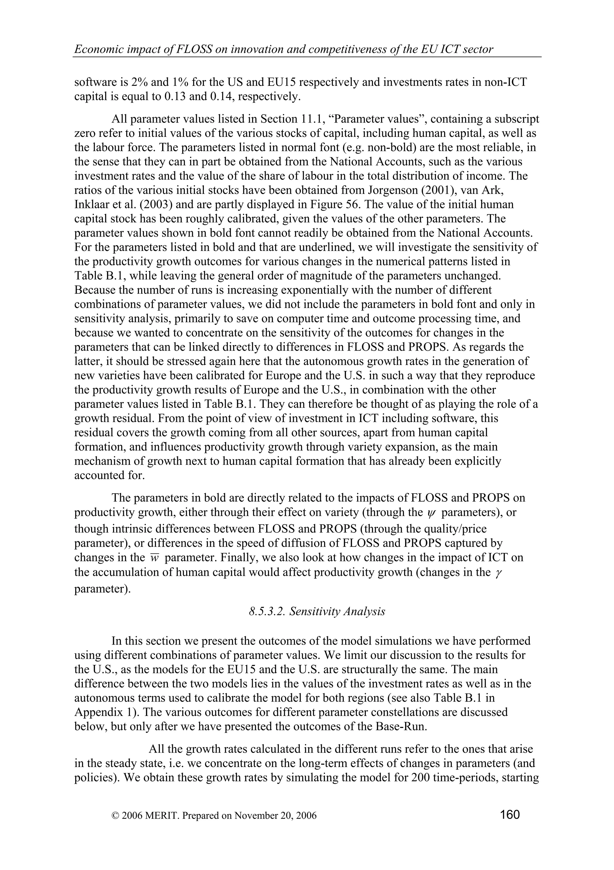 Economic impact of open source software  on innovation and the competitiveness of the  Information and Communication Technologies  (ICT) sector in the EU