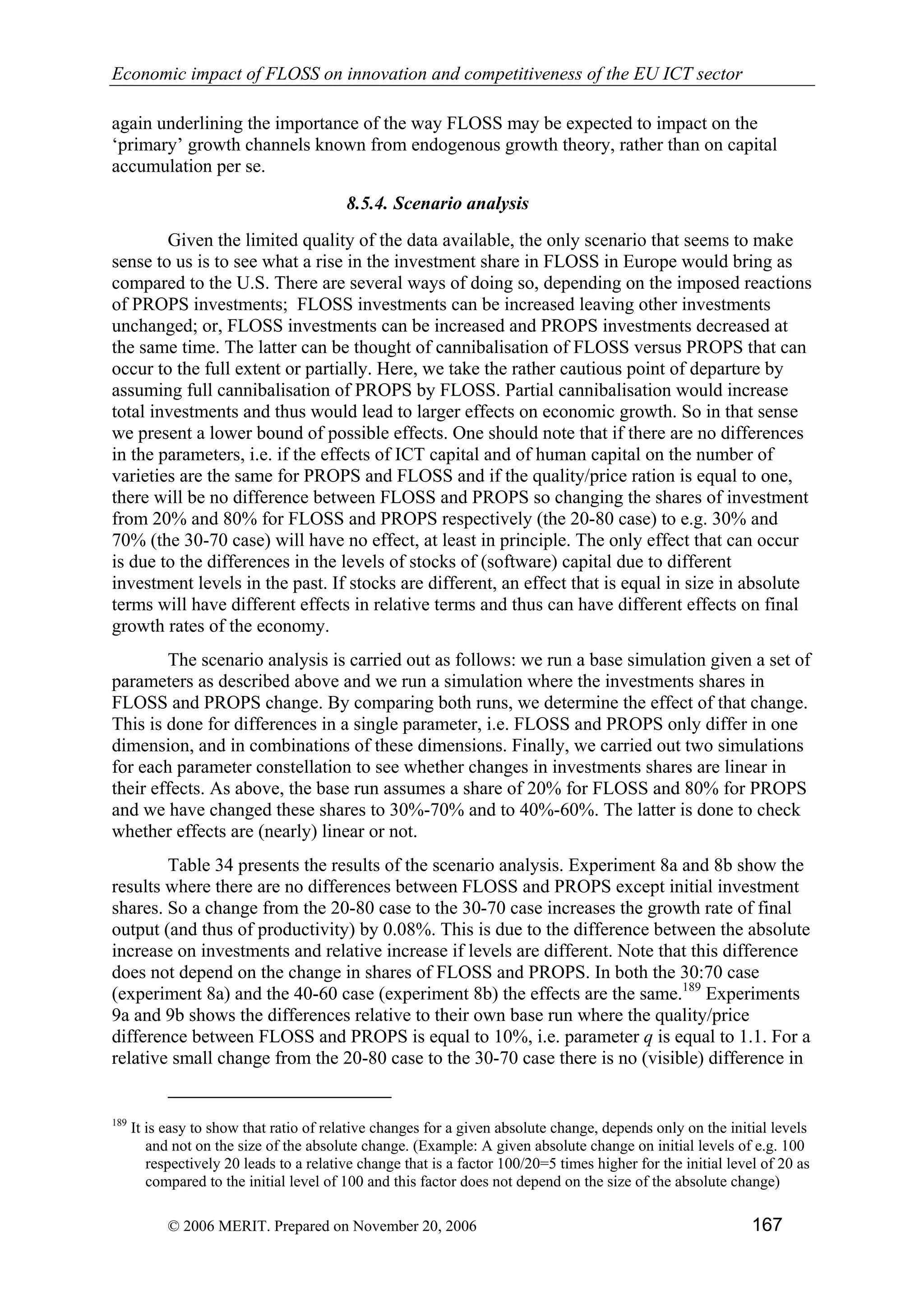 Economic impact of open source software  on innovation and the competitiveness of the  Information and Communication Technologies  (ICT) sector in the EU