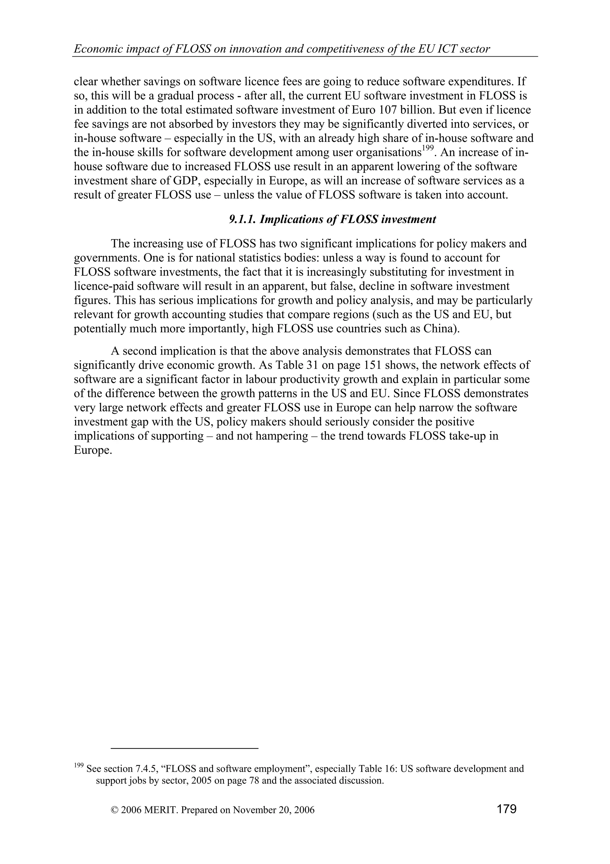 Economic impact of open source software  on innovation and the competitiveness of the  Information and Communication Technologies  (ICT) sector in the EU