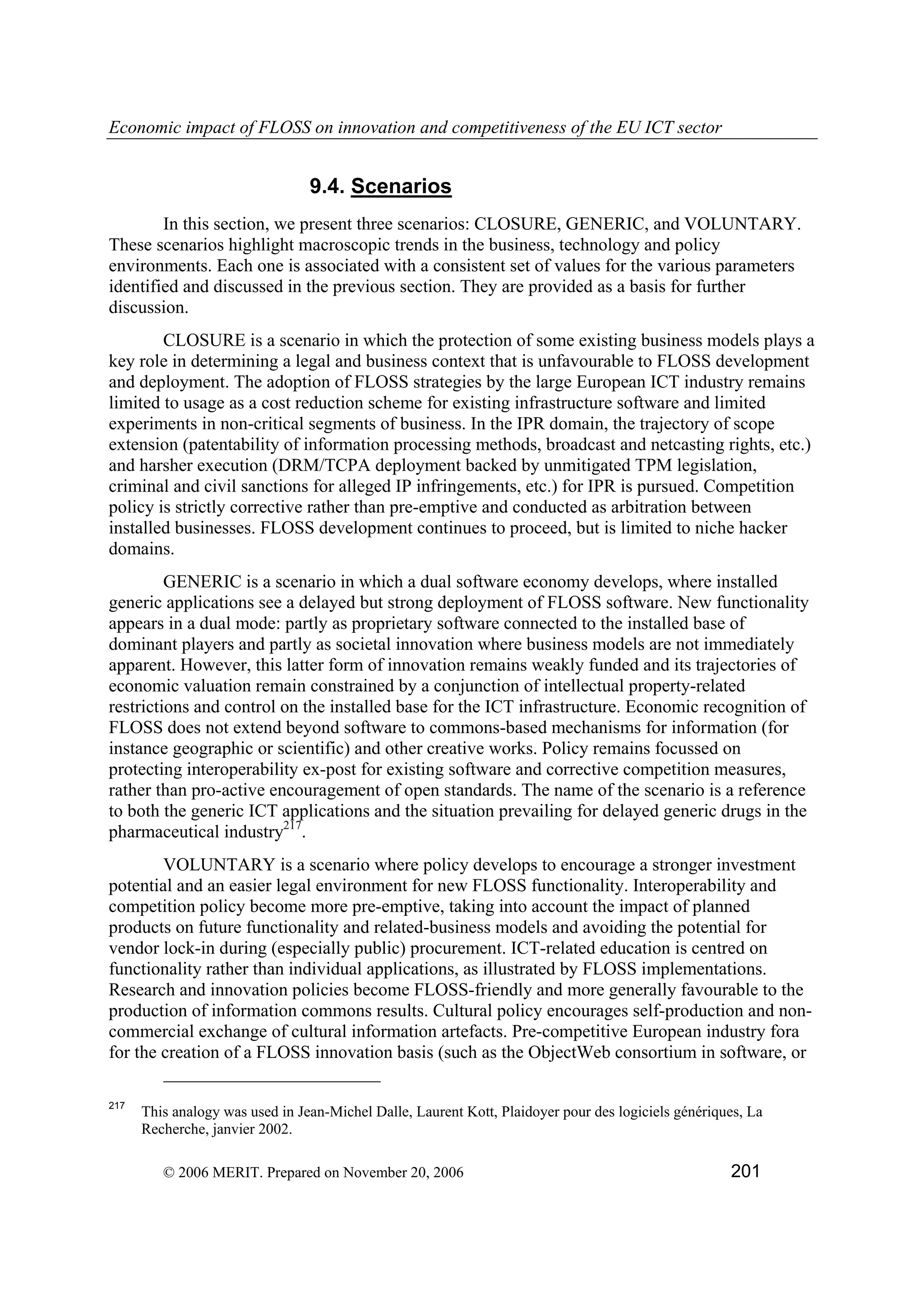 Economic impact of open source software  on innovation and the competitiveness of the  Information and Communication Technologies  (ICT) sector in the EU