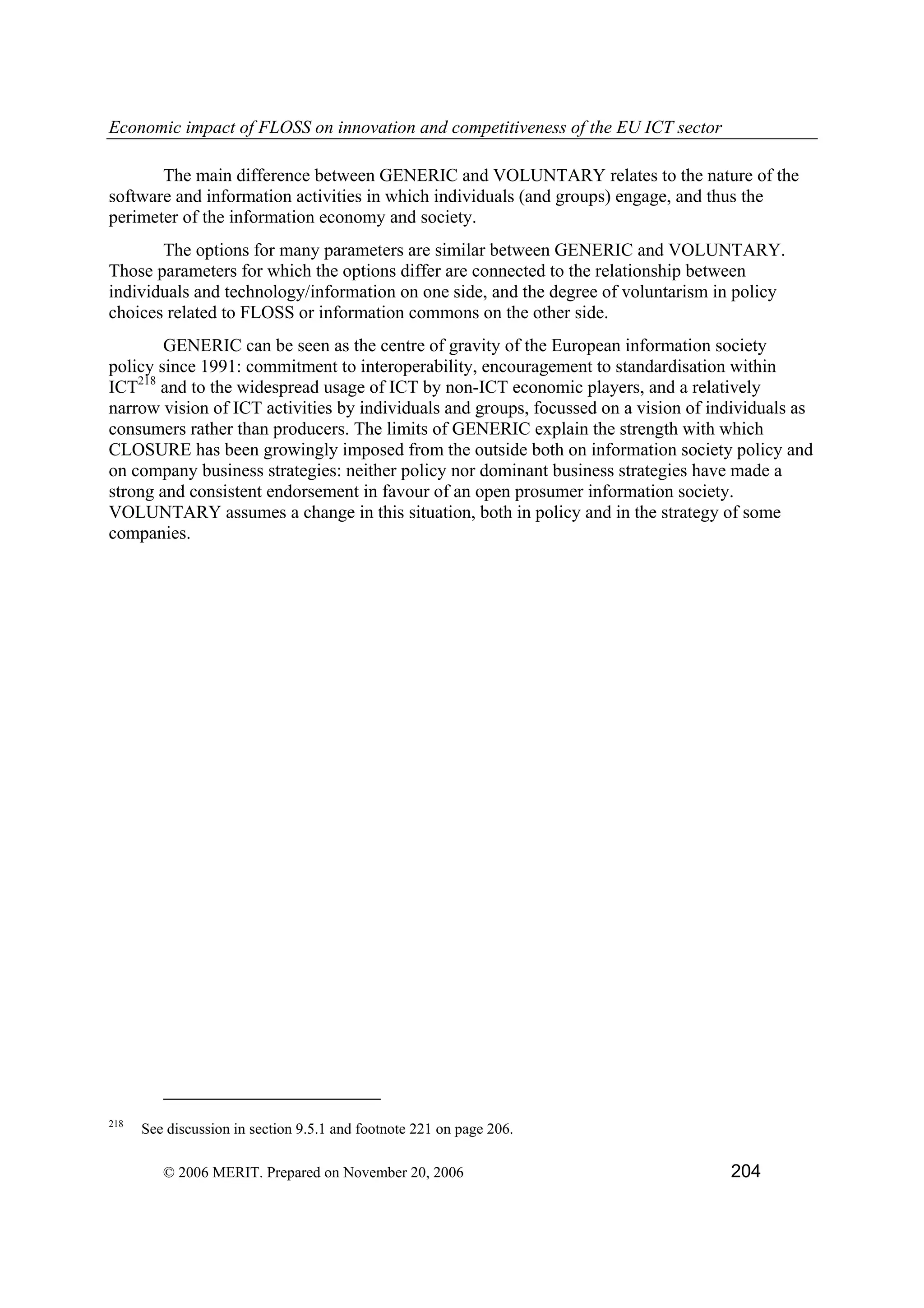 Economic impact of open source software  on innovation and the competitiveness of the  Information and Communication Technologies  (ICT) sector in the EU