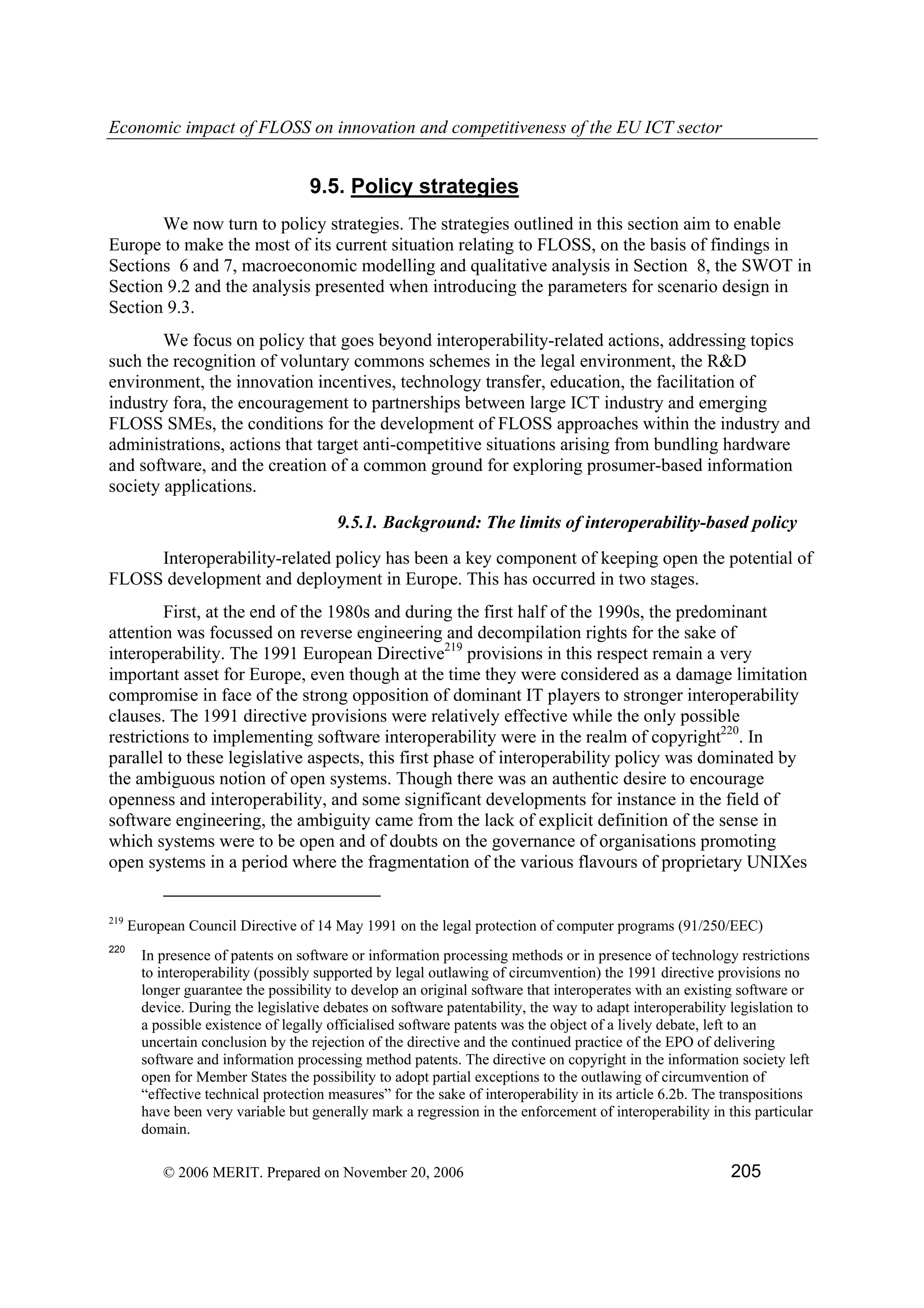 Economic impact of open source software  on innovation and the competitiveness of the  Information and Communication Technologies  (ICT) sector in the EU