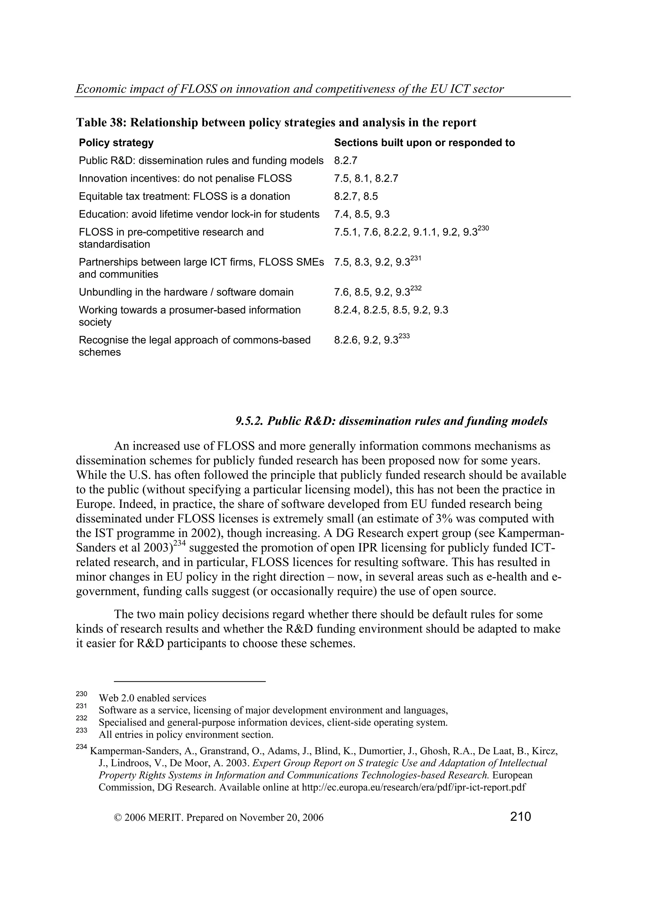 Economic impact of open source software  on innovation and the competitiveness of the  Information and Communication Technologies  (ICT) sector in the EU