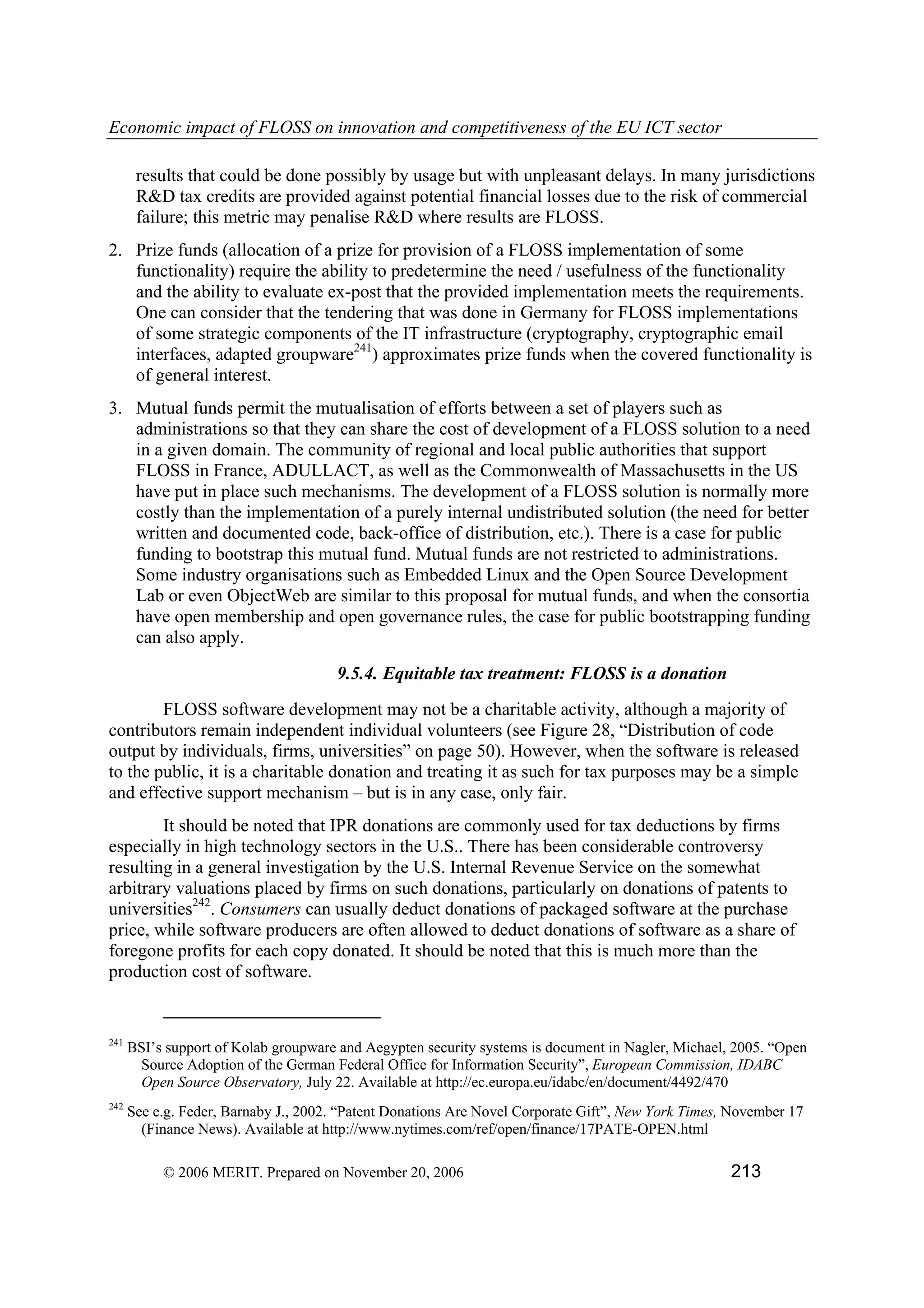 Economic impact of open source software  on innovation and the competitiveness of the  Information and Communication Technologies  (ICT) sector in the EU