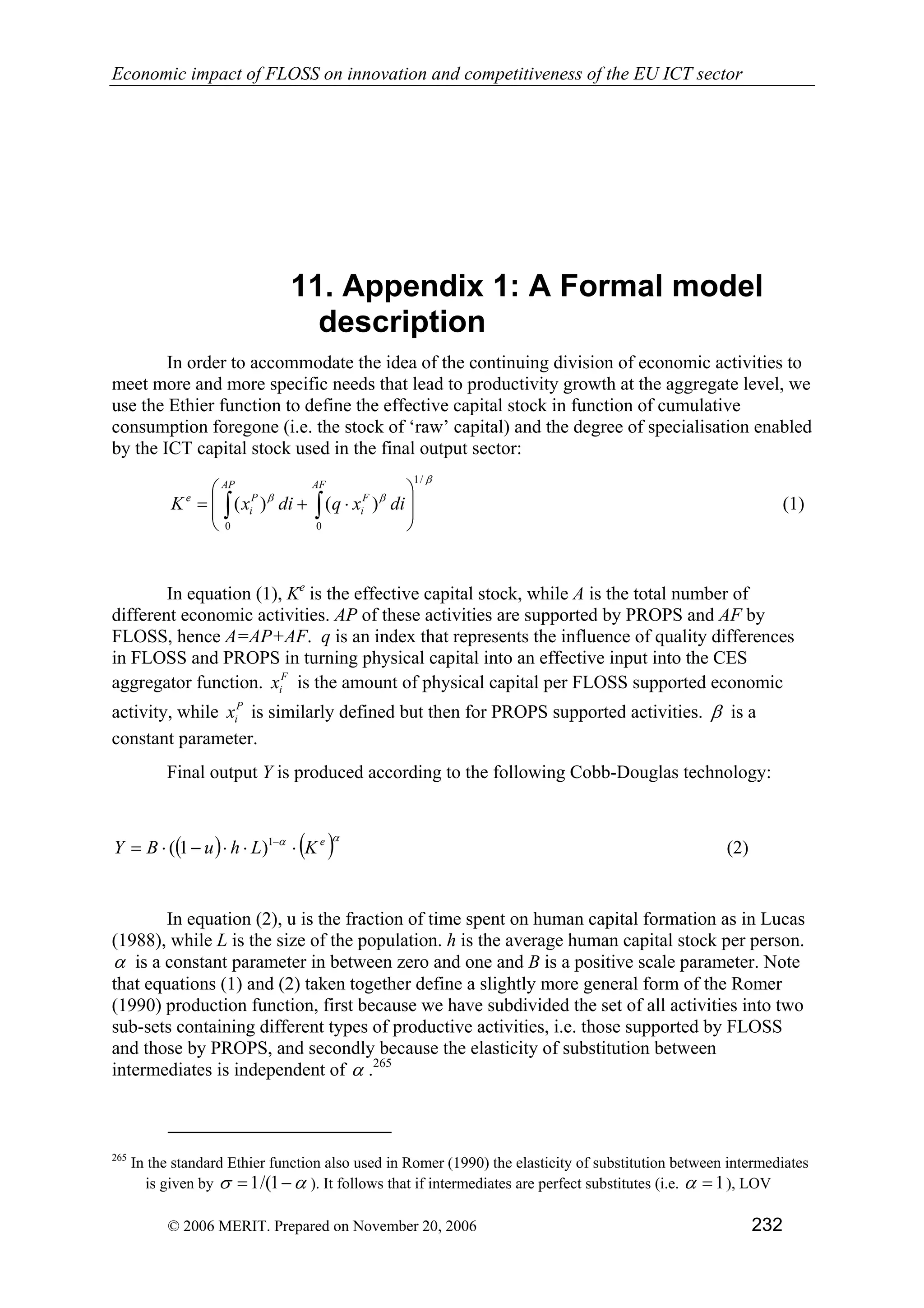 Economic impact of open source software  on innovation and the competitiveness of the  Information and Communication Technologies  (ICT) sector in the EU
