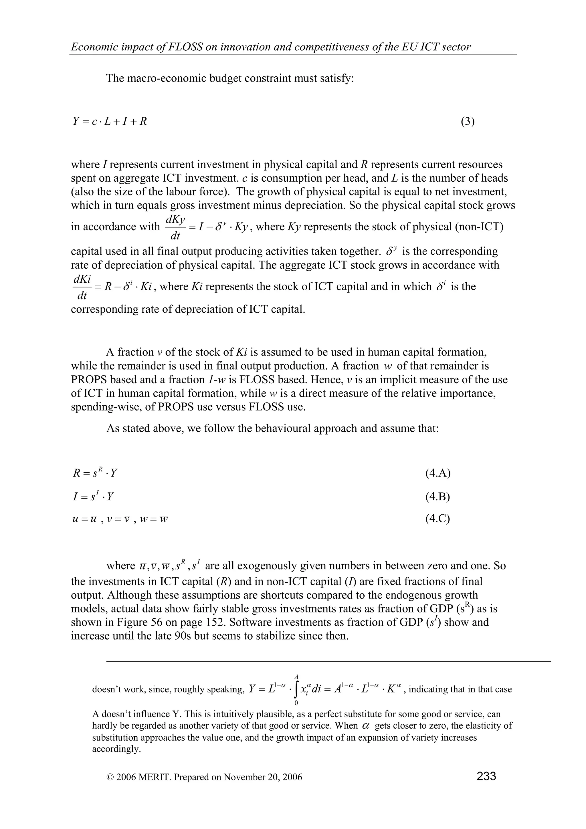 Economic impact of open source software  on innovation and the competitiveness of the  Information and Communication Technologies  (ICT) sector in the EU