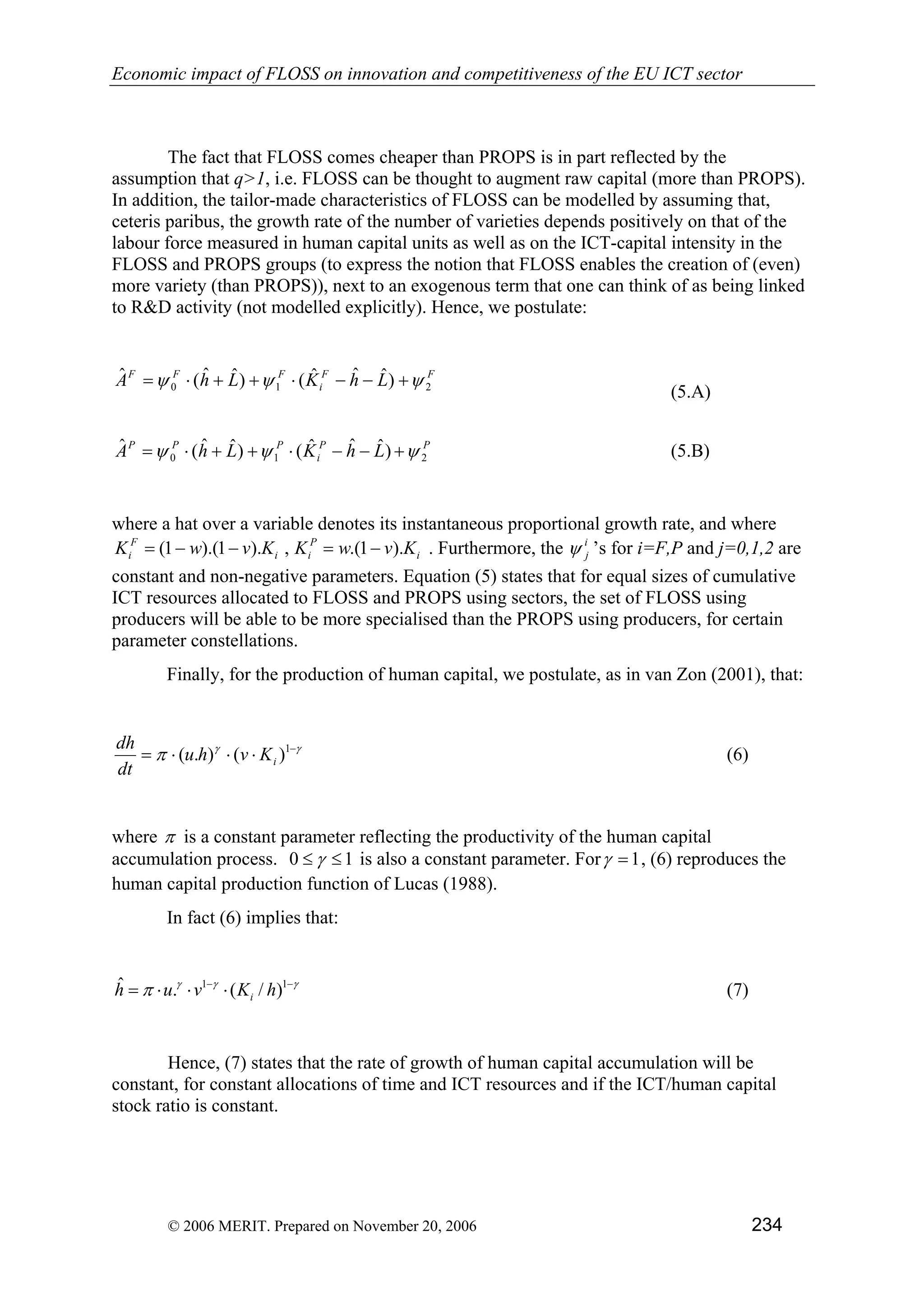 Economic impact of open source software  on innovation and the competitiveness of the  Information and Communication Technologies  (ICT) sector in the EU