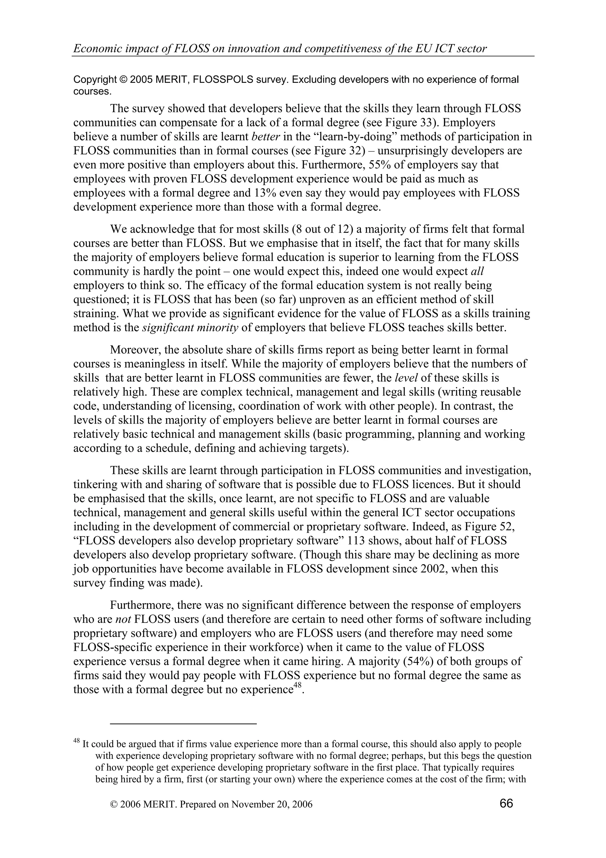 Economic impact of open source software  on innovation and the competitiveness of the  Information and Communication Technologies  (ICT) sector in the EU