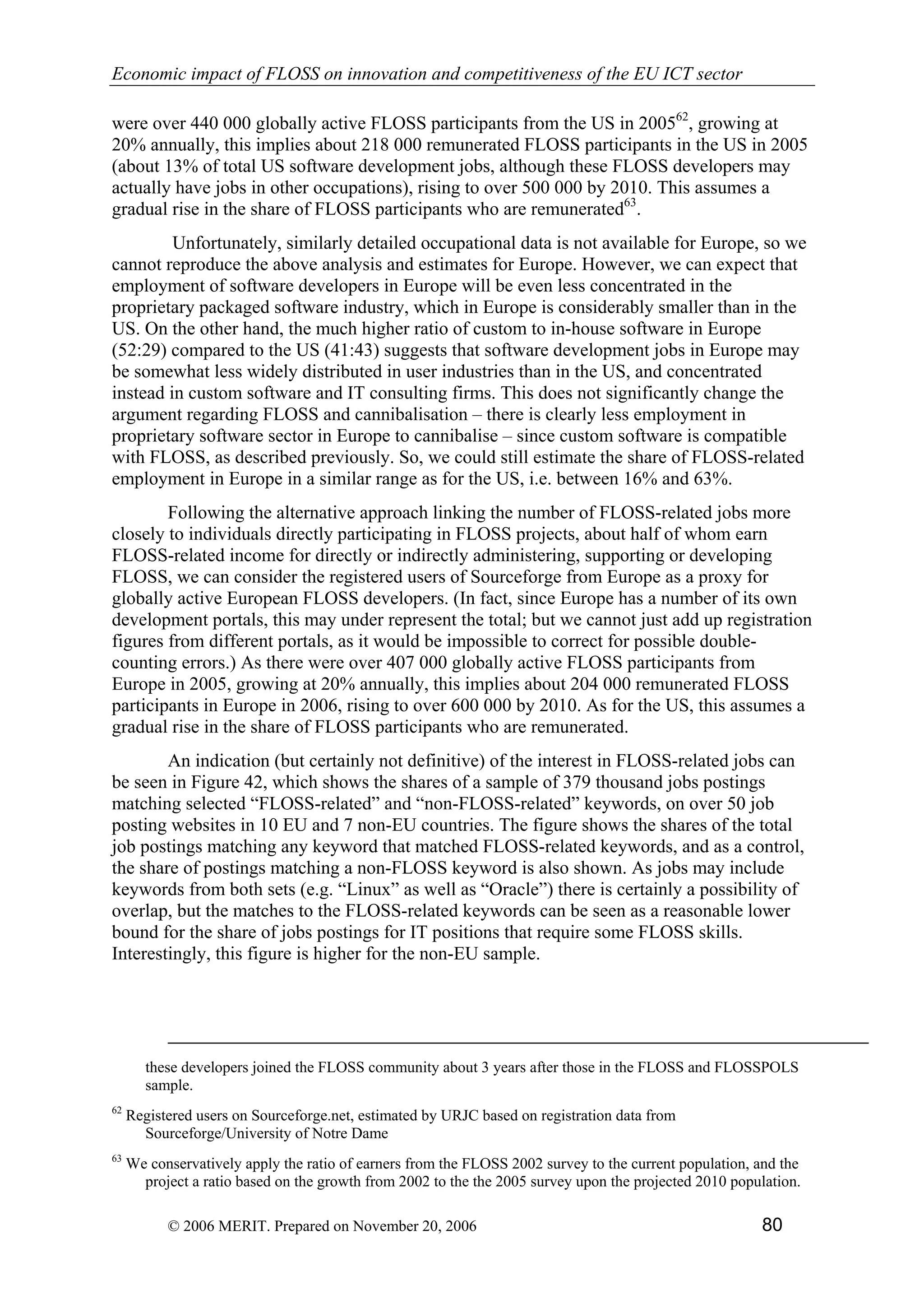 Economic impact of open source software  on innovation and the competitiveness of the  Information and Communication Technologies  (ICT) sector in the EU