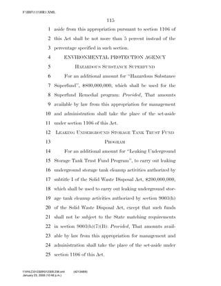 819 billion economic stimulus bill
