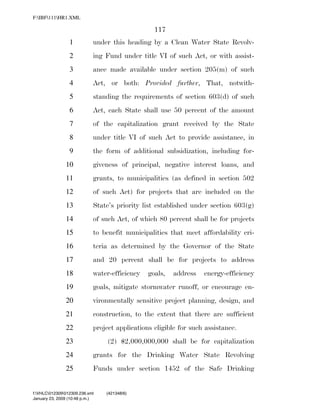 819 billion economic stimulus bill