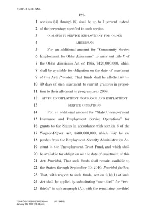 819 billion economic stimulus bill
