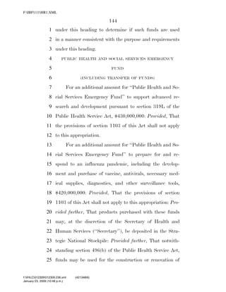 819 billion economic stimulus bill