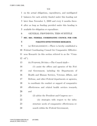 819 billion economic stimulus bill