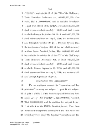 819 billion economic stimulus bill Slide 159