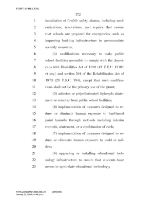 819 billion economic stimulus bill