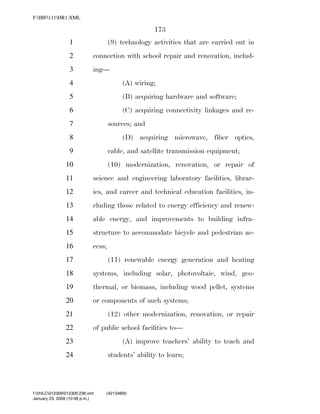 819 billion economic stimulus bill