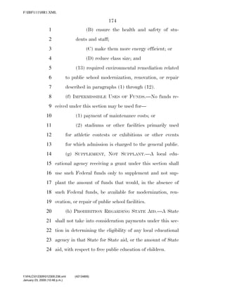 819 billion economic stimulus bill