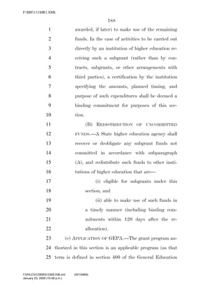 819 billion economic stimulus bill