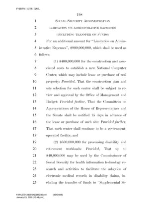 819 billion economic stimulus bill