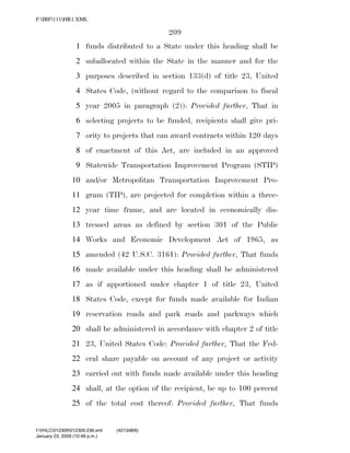 819 billion economic stimulus bill