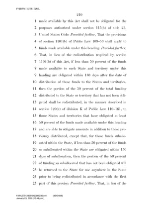 819 billion economic stimulus bill