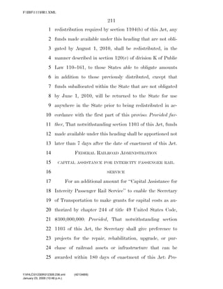 819 billion economic stimulus bill