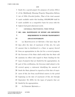 819 billion economic stimulus bill