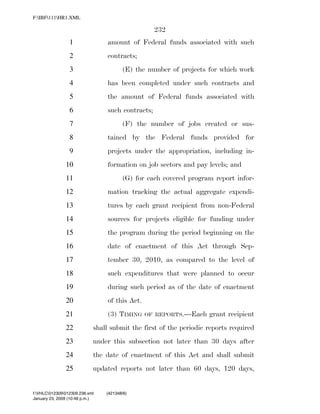 819 billion economic stimulus bill