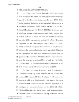 819 billion economic stimulus bill