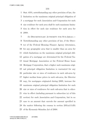 819 billion economic stimulus bill