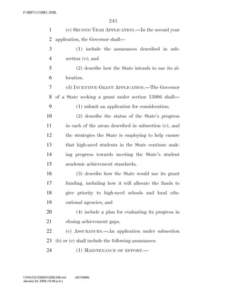 819 billion economic stimulus bill