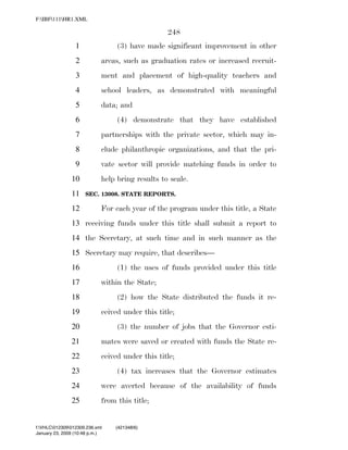 819 billion economic stimulus bill