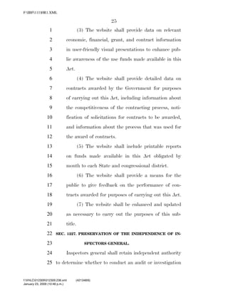 819 billion economic stimulus bill